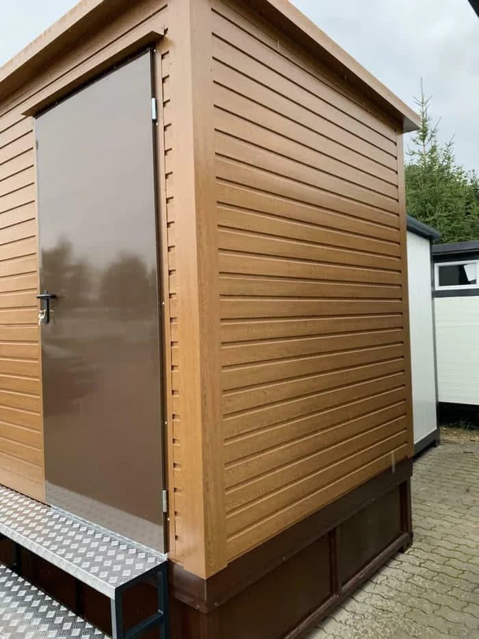 BBC Best Box Doppelter Sanitärcontainer mit Abfalltank