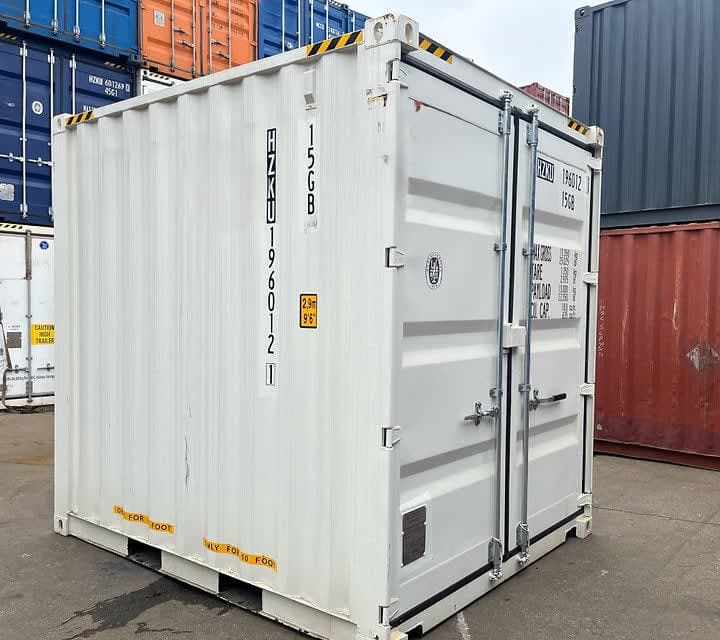 BBC Best Box 10 Fuß HC Seecontainer – IICL Standard White
