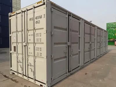 BBC Best Box 40 Fuß HC Container mit 4 Seitentüren – Gebraucht