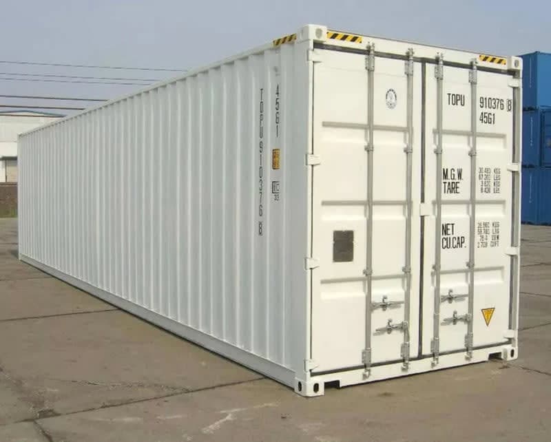 BBC Best Box 40 Fuß Weißer Container – Neu